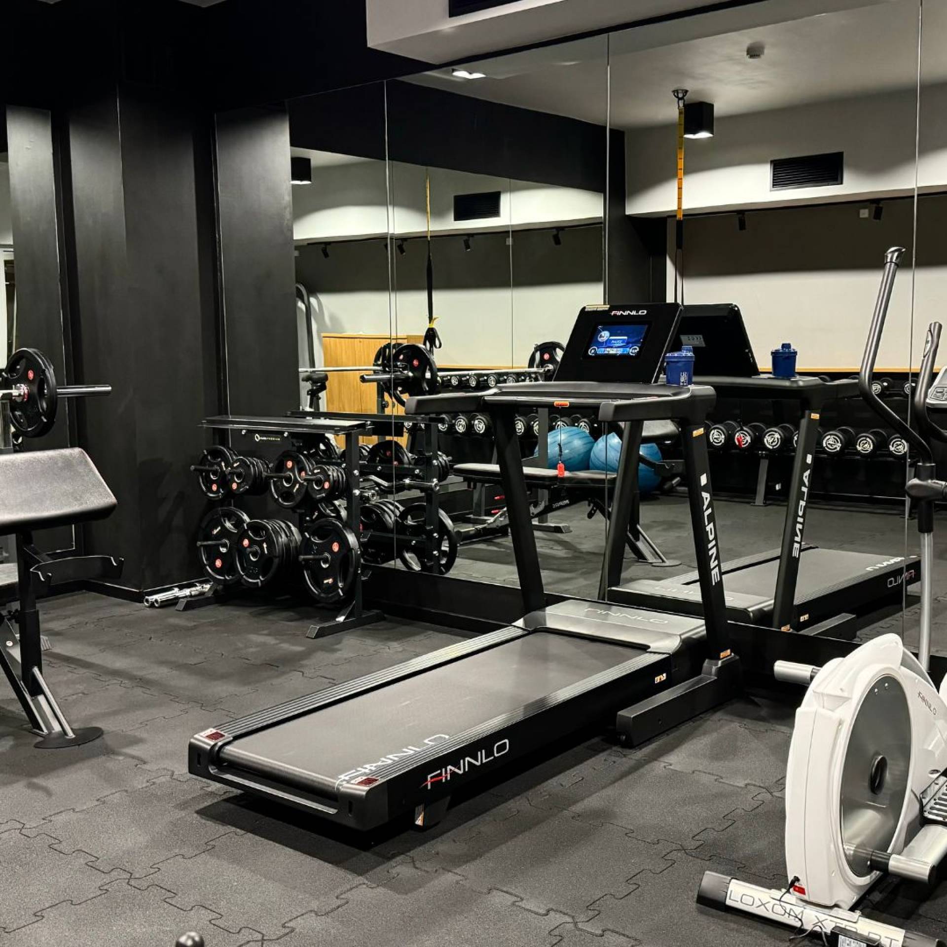 Nowoczesna bieżnia dostępna w ApisGym dla każdego rodzaju treningu
